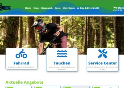 Bike & Dive GmbH Online Shop